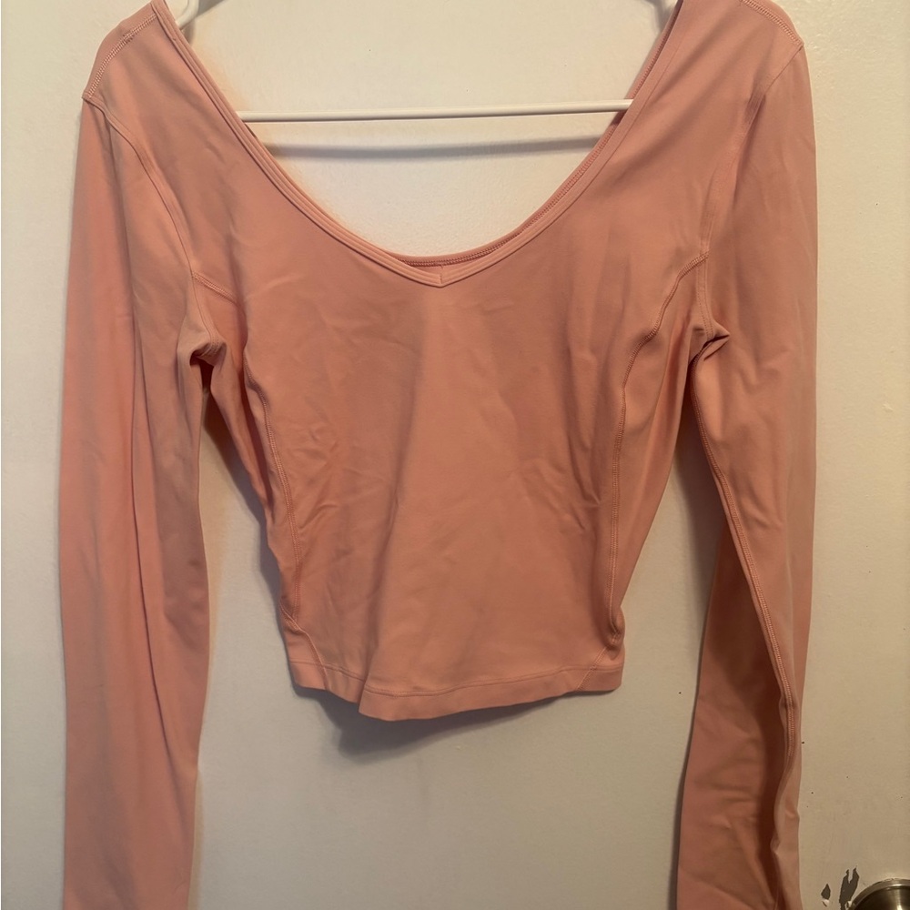 lululemon Long Sleeve Scoop Top